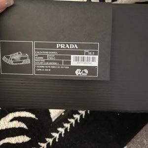 Blue Prada Shoe